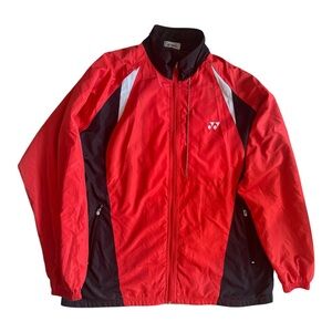 Yonek Badminton Windbreaker Lightweight Jacket Team Canada Size: L